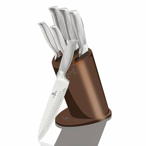 6-Piece Knife Set with Stainless Steel Stand